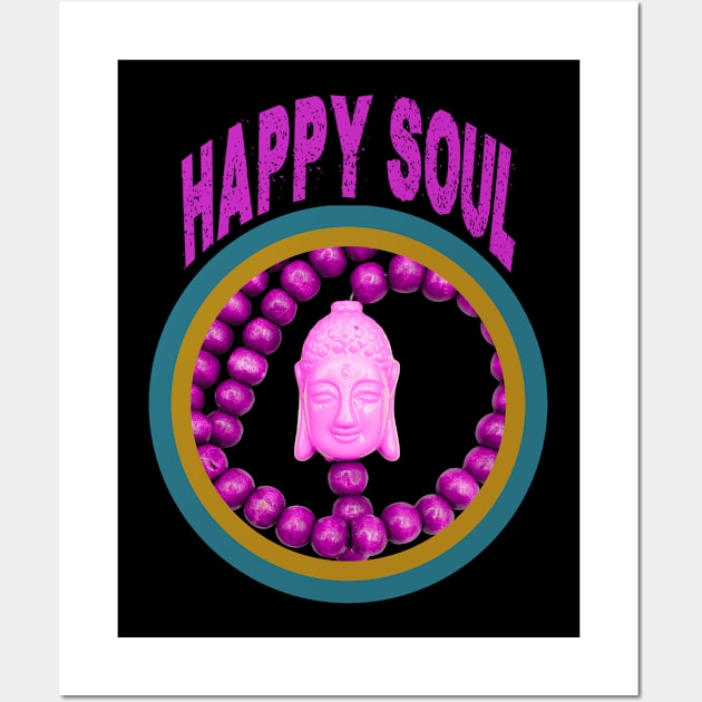 Buddha happy soul Wall Art by happygreen